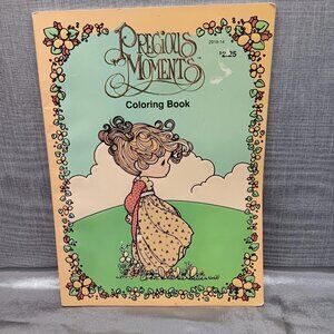 Vintage Precious Moments Coloring Book Golden Books 1992 95% Unused 90s Toy